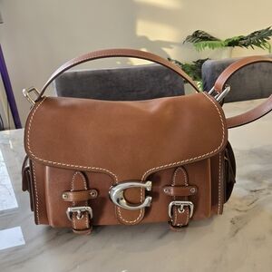 COACH - Western Tabby Silver Hardware In Burnished Amber CT721